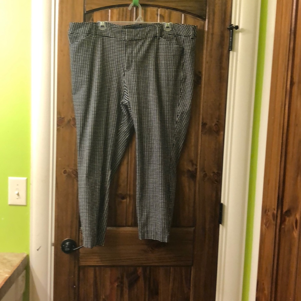 Black and White Pixie Pants